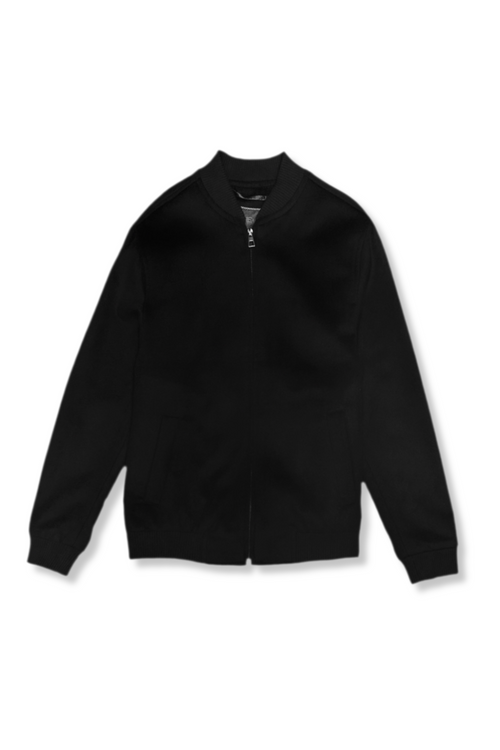 Drew Wool Blend Bomber Jacket