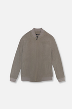 Drew Wool Blend Bomber Jacket