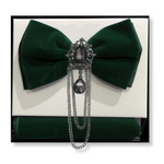 Bayne Brooch Velvet Bow Tie