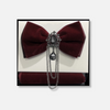 Bayne Brooch Velvet Bow Tie
