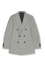 Elio Plaid Double Breasted Suit