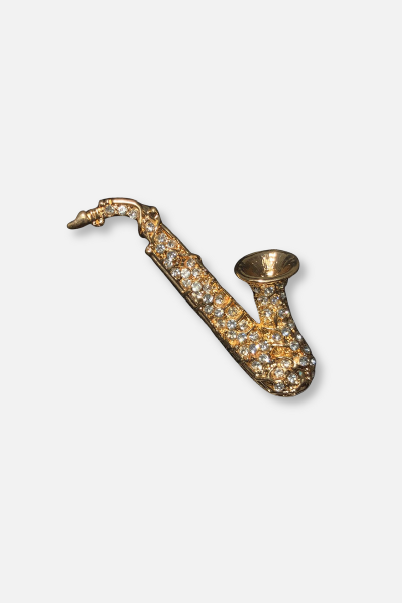 Brody Saxophone Lapel Pin Brooch