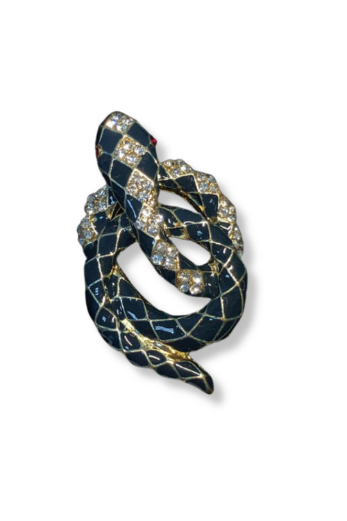 Brody Serpent Lapel Pin Brooch