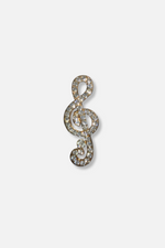 Brody Note Lapel Pin Brooch