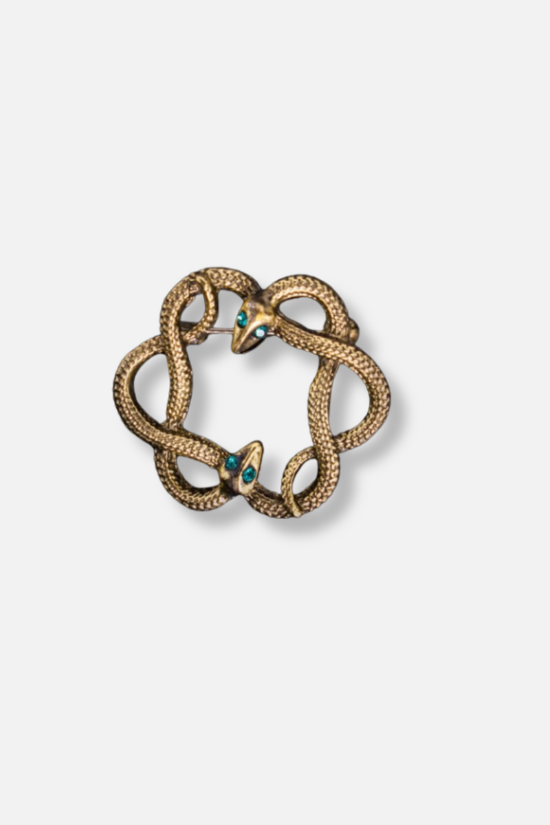 Brody Serpents Lapel Pin Brooch