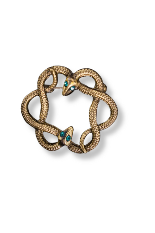 Brody Serpents Lapel Pin Brooch