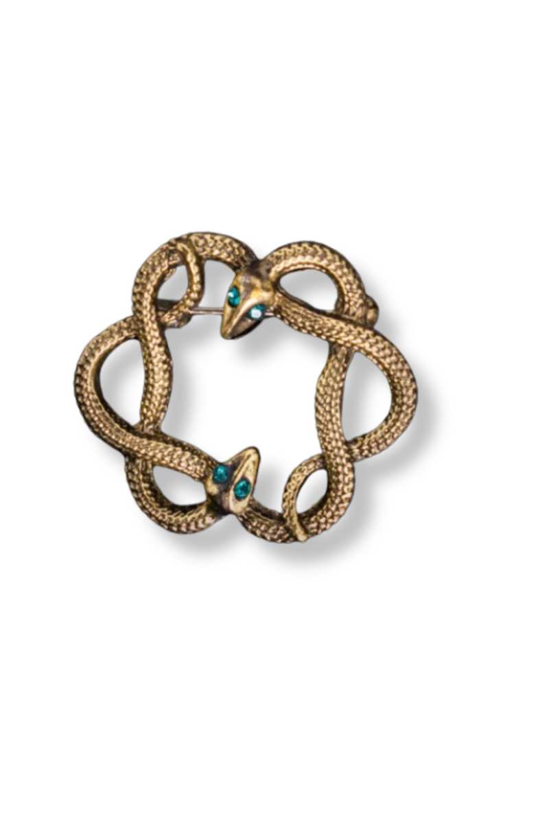 Brody Serpents Lapel Pin Brooch