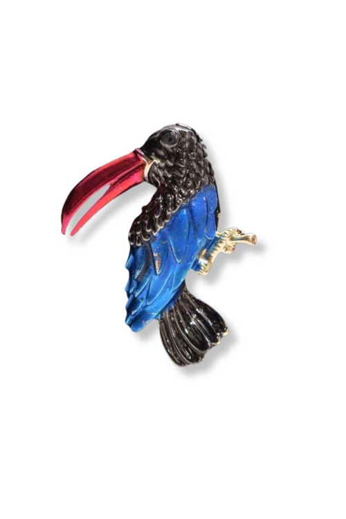 Brody Tucan Lapel Pin Brooch