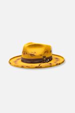 Detroit Distressed Fedora