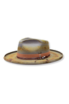 Detroit Distressed Fedora