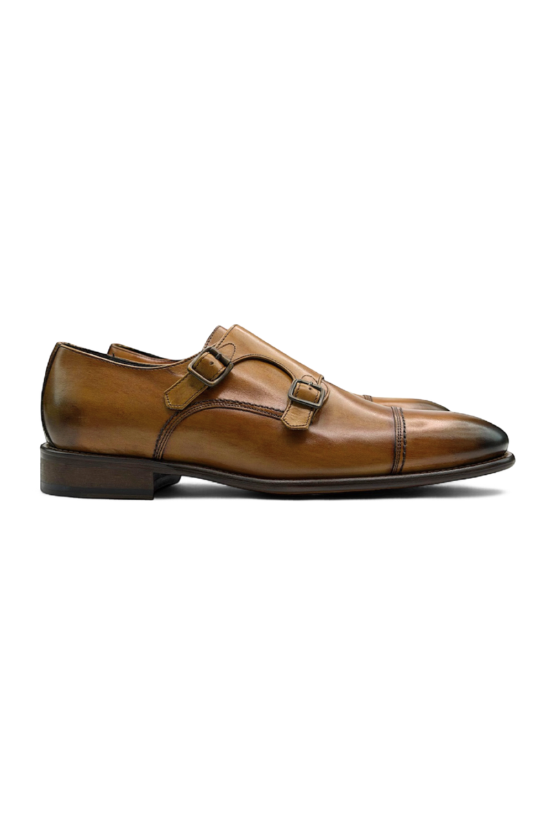 6582 Double Monk Strap Shoes