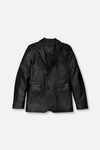 Donovan Leather Blazer