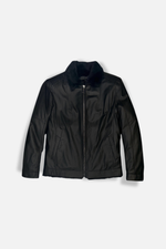 Dawson Leather Shearling Flight Jacket