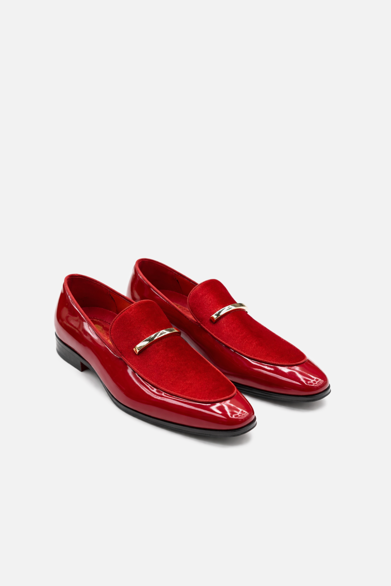 Formal Velvet Leather Slip Ons Black NEFNYC New Edition Fashion Formal Velvet Leather Slip Ons Black NEFNYC New Edition Fashion