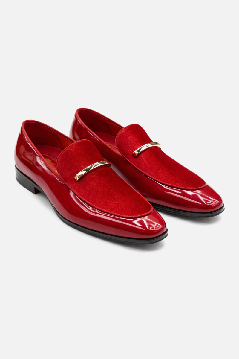 yellow summer dress Formal Velvet Leather Slip Ons Black NEFNYC – New Edition Fashion