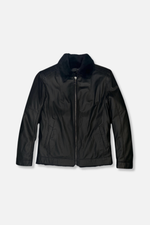 Dawson Leather Shearling Flight Jacket