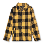 Zalman Plaid Shirt Jacket