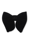 Droopy Long Velvet Bow Tie