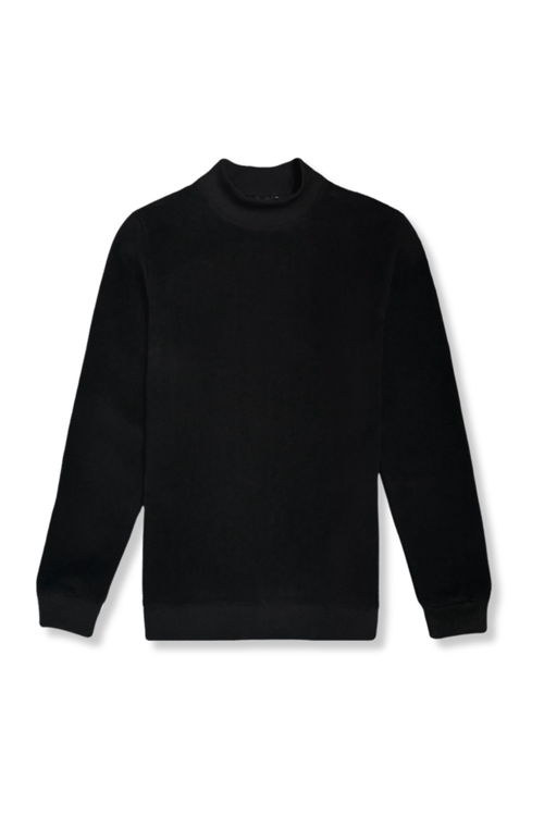 Daytona Solid Mockneck Sweatshirt