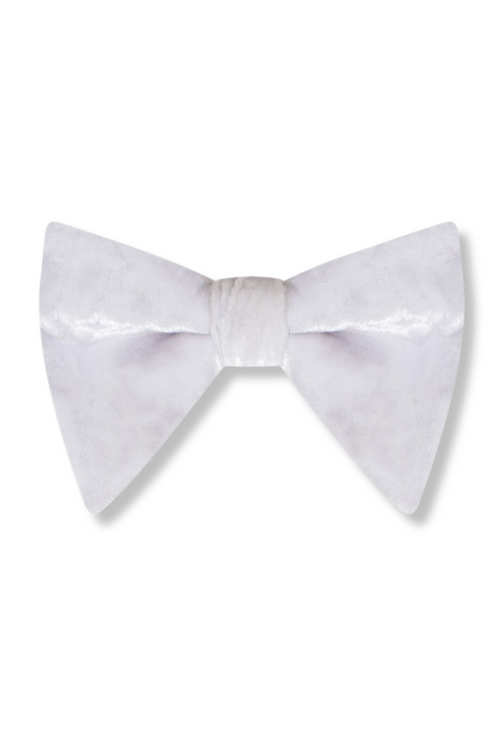 Buffin Long Velvet Bow Tie