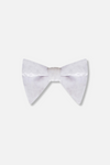 Buffin Long Velvet Bow Tie