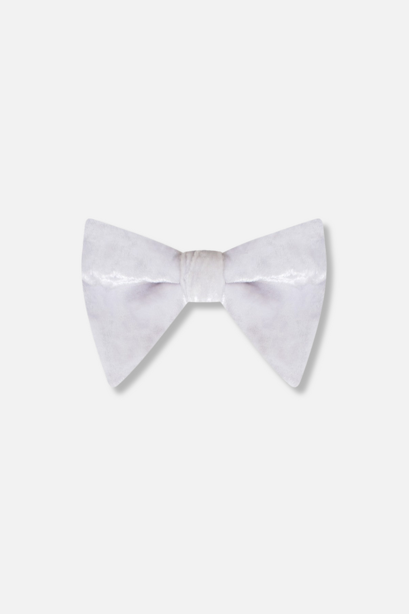 Buffin Long Velvet Bow Tie