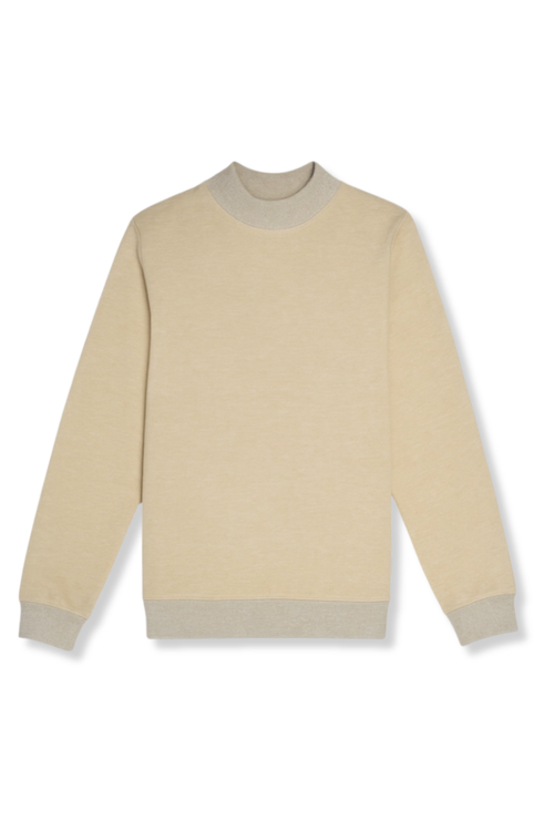 Daytona Solid Mockneck Sweatshirt