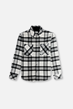 Vino Plaid Flannel Shirt