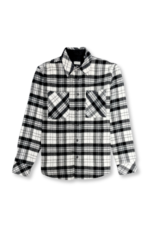Vino Plaid Flannel Shirt