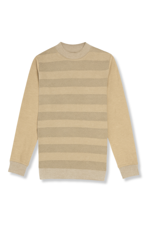 Dozier Dotted Mockneck Sweater