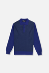 Dentino Knitted Polo Sweater