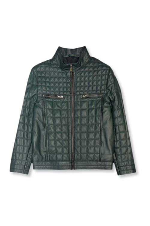 Denzel Quilted Leather Jacket