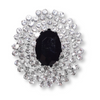Barnes Oval Lapel Pin Brooch