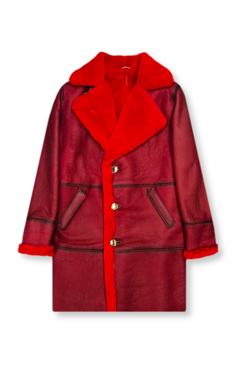 Dufner Long Shearling Coat