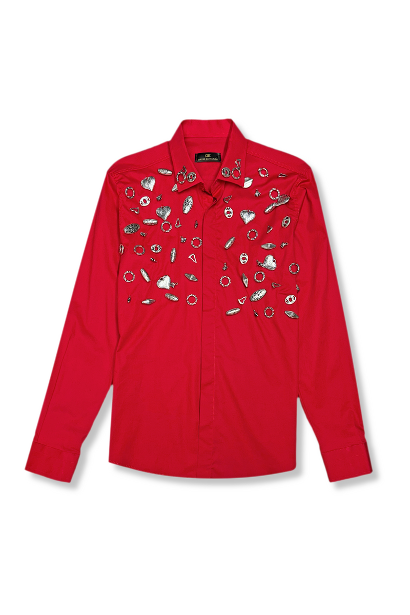 Devon Charmed Collared Shirt