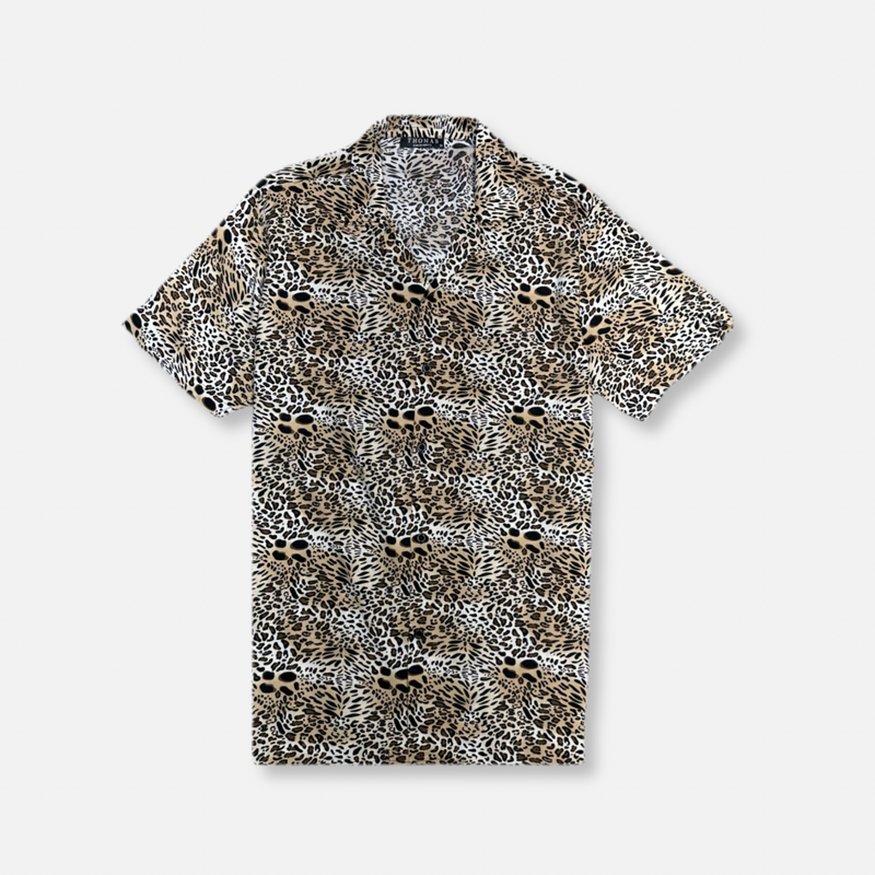 Telesco Tropical Resort Revere Collar Shirt