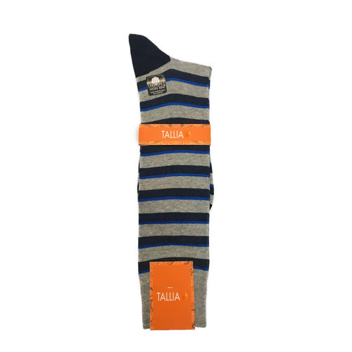 Tahatan Striped Dress Socks - New Edition Fashion