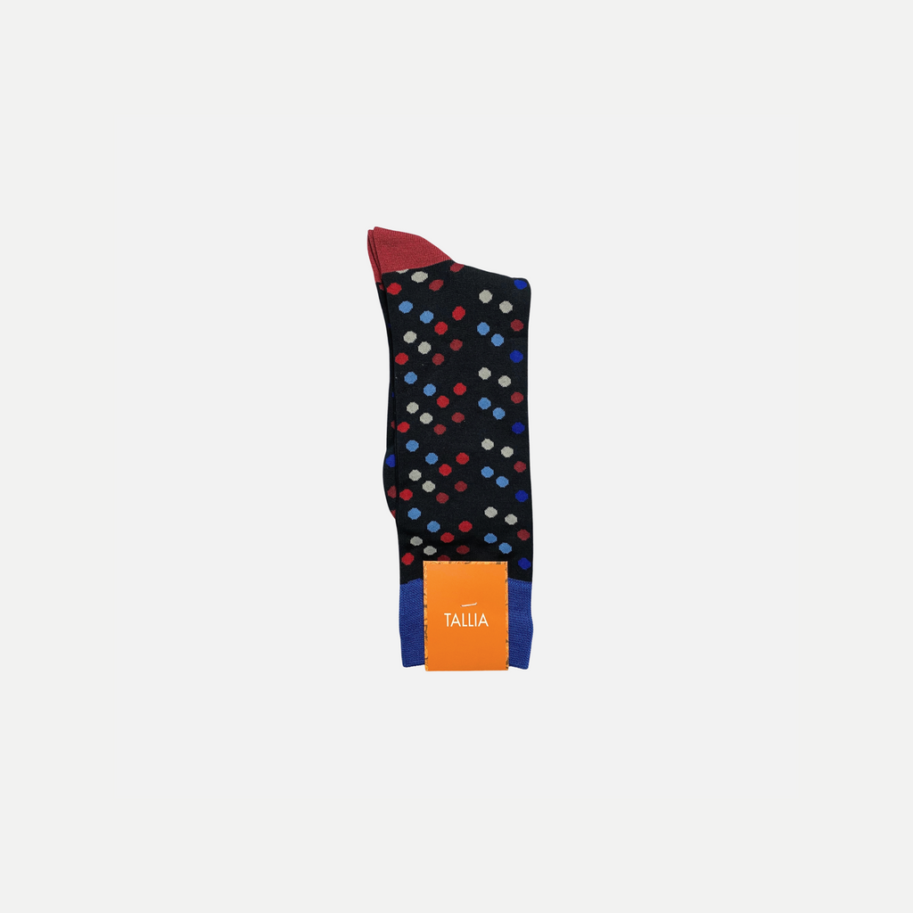 Troy Polka Dot Fashion Socks - New Edition Fashion