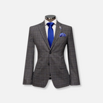 Klive Plaid Suit