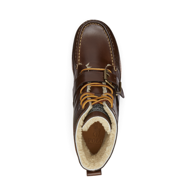 Ranger Faux Shearling Polo Boots