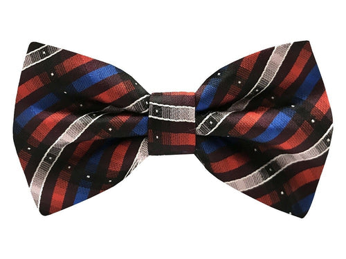 Brentley Stripe Bow Tie