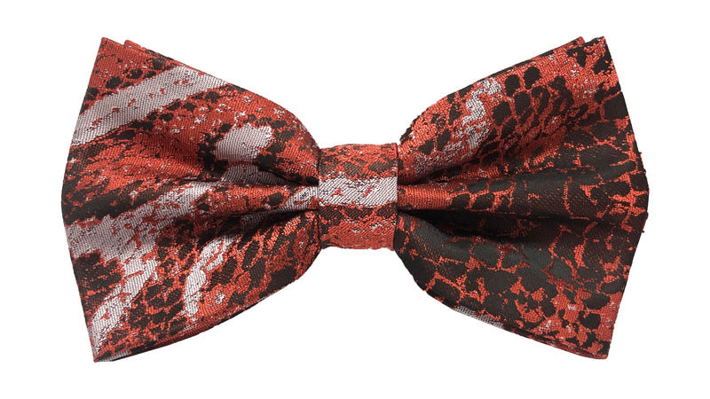 Bryson Snake Pattern Bow Tie - New Edition Fashion
