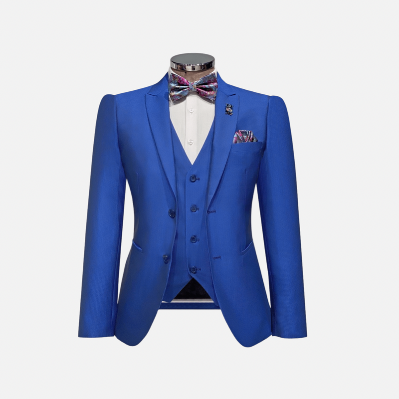 Hefner Super Slim Vested Suit