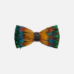 Burlin Bird Feather Bow Tie