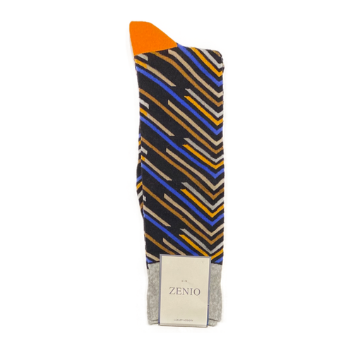 Zander Striped Dress Socks - New Edition Fashion