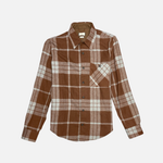 Vecchi Plaid Flannel Shirt