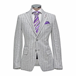 Veritable Pencil Stripe Suit