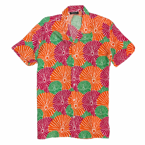 Treviso Tropical Revere Collar Shirt