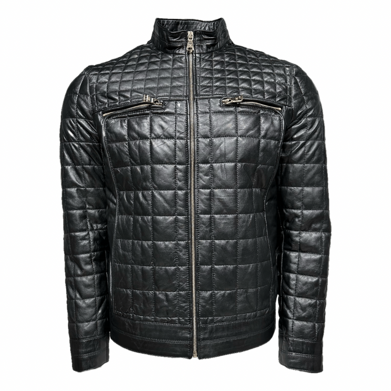 Denzel Quilted Leather Jacket