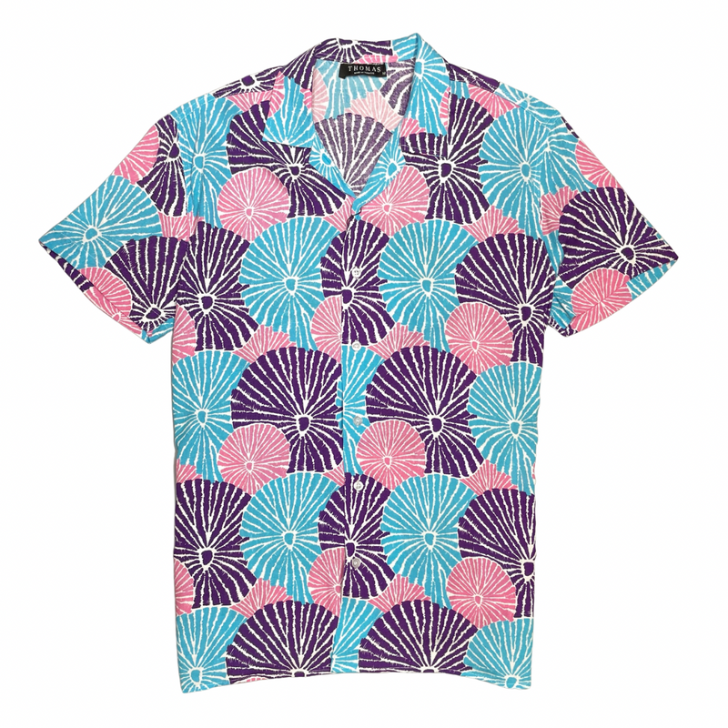 Treviso Tropical Revere Collar Shirt